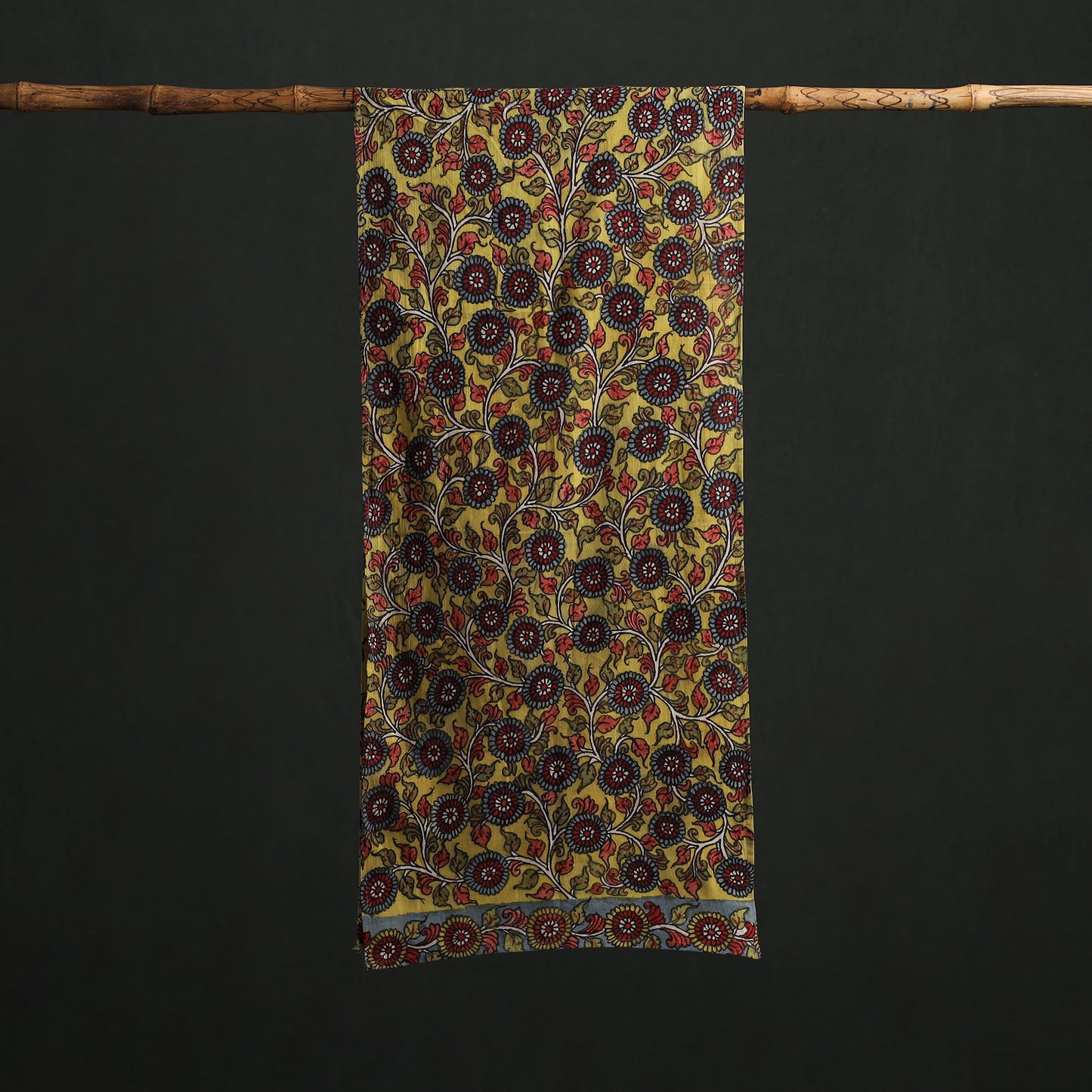 Kalamkari Handpainted Cotton Stole 32