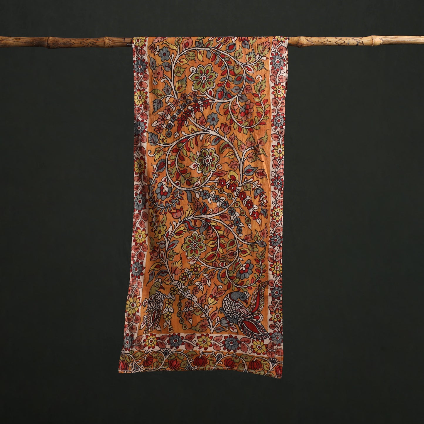 Kalamkari Handpainted Cotton Stole 42