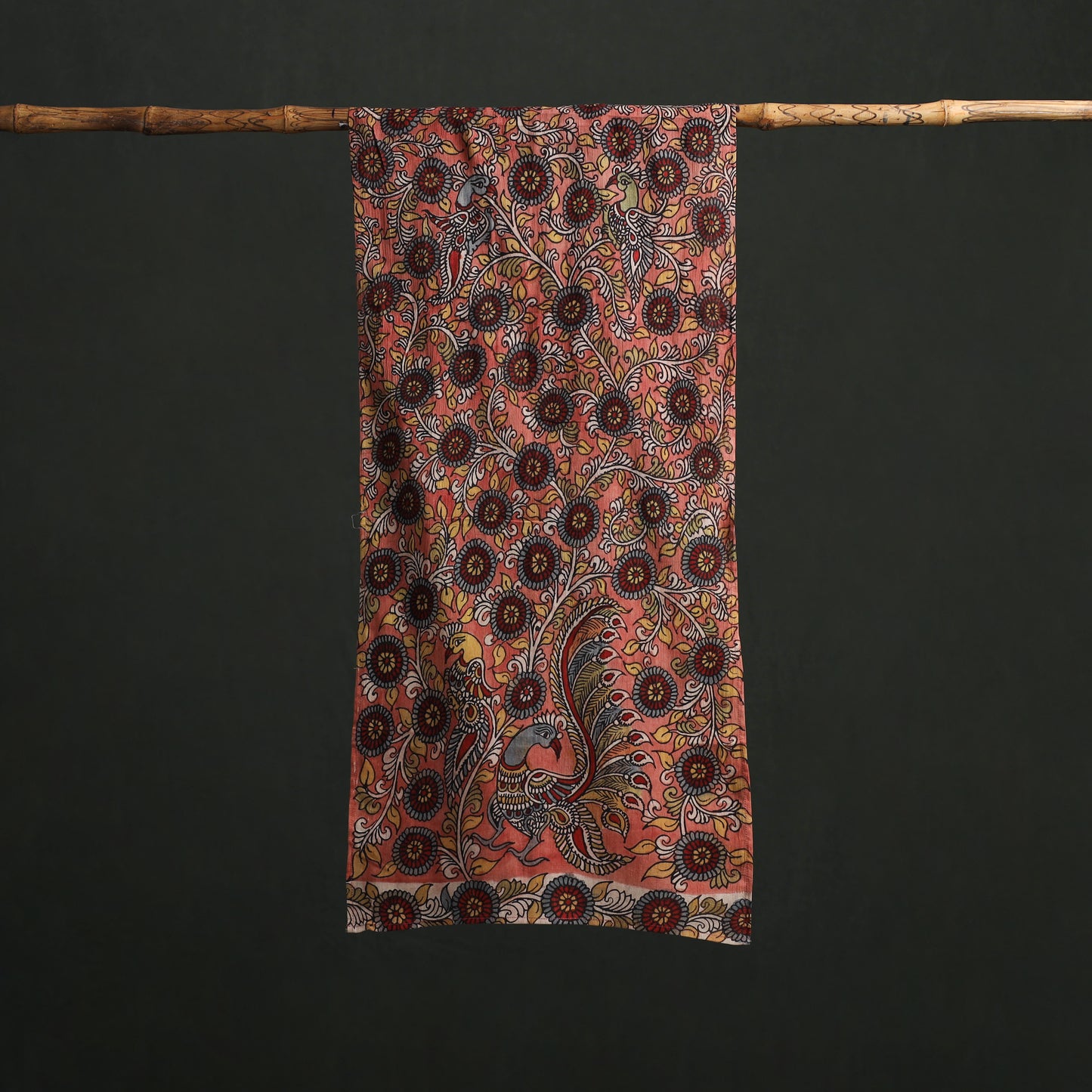 Kalamkari Handpainted Cotton Stole 45