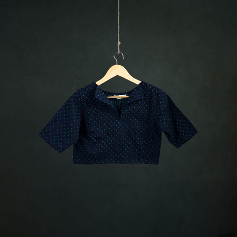 Jacquard Cotton Readymade Blouse 06