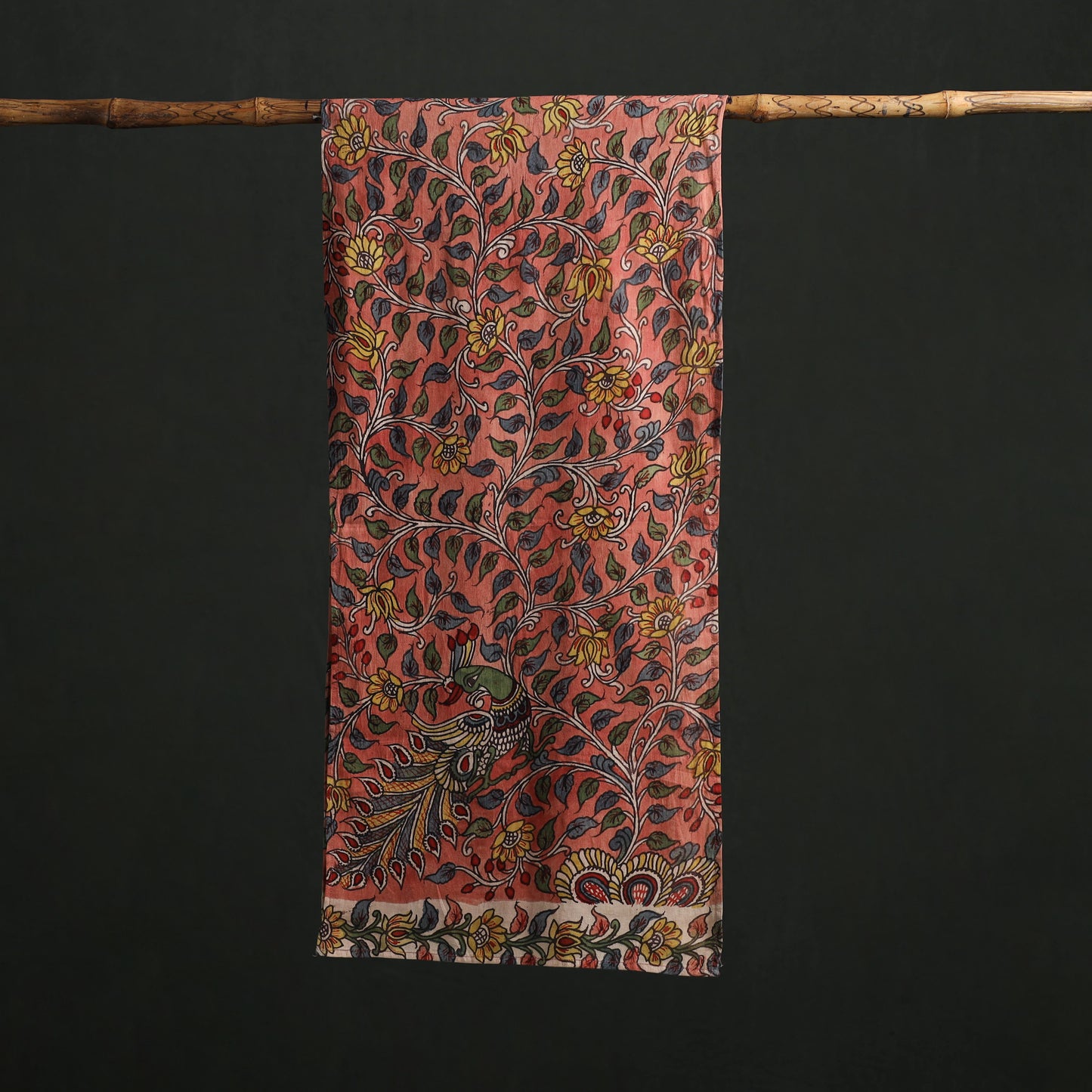 Kalamkari Handpainted Cotton Stole 46