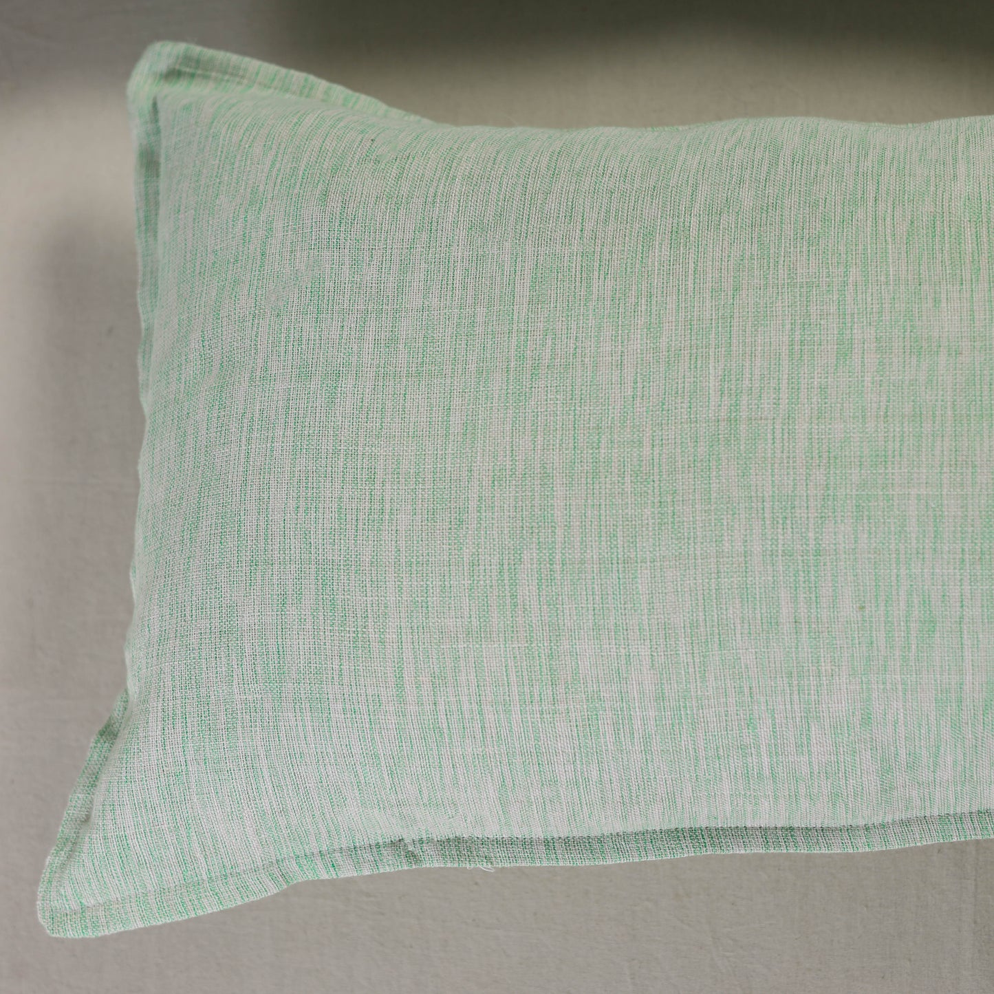 Plain Handloom Cotton Pillow Cover (Set of 2) 01
