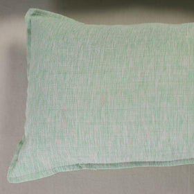 Plain Handloom Cotton Pillow Cover (Set of 2) 01