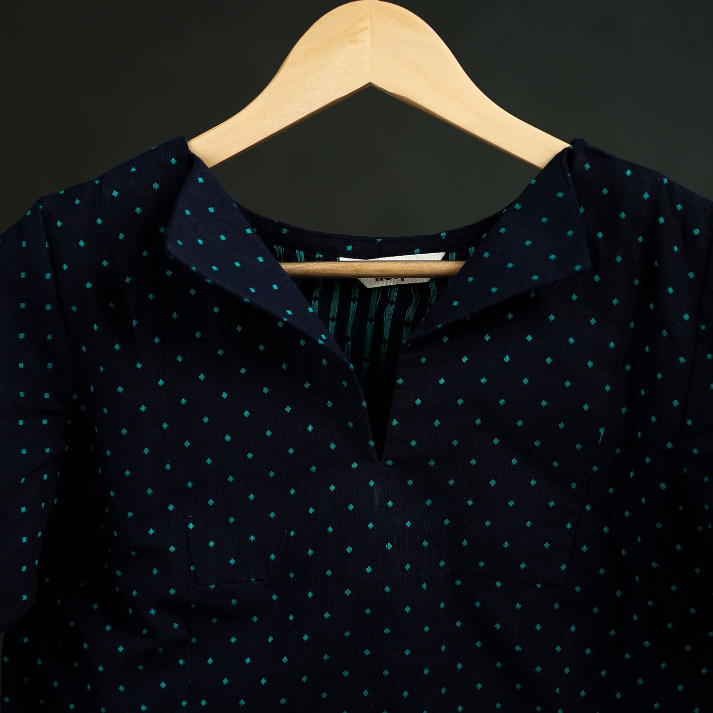 Jacquard Cotton Readymade Blouse 06