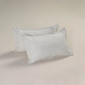 Plain Handloom Cotton Pillow Cover (Set of 2) 02