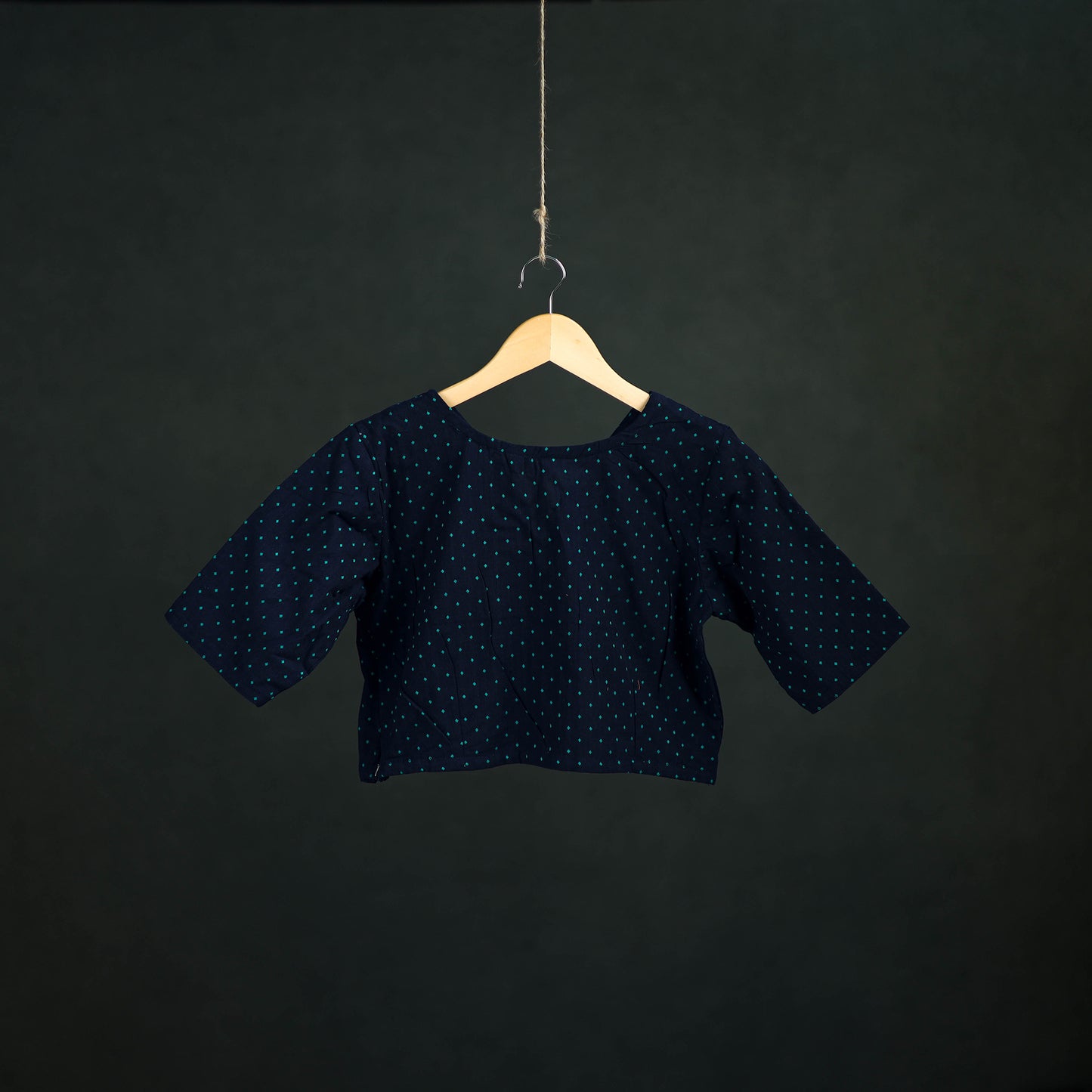 Jacquard Cotton Readymade Blouse 06