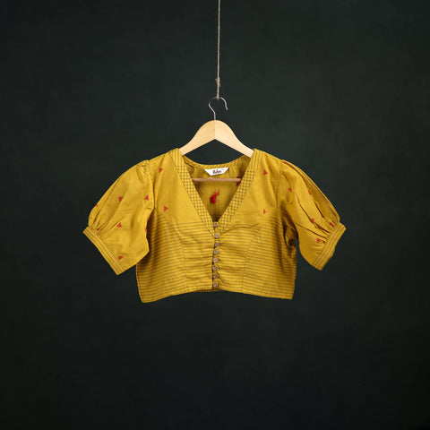 Jacquard Cotton Readymade Blouse 11