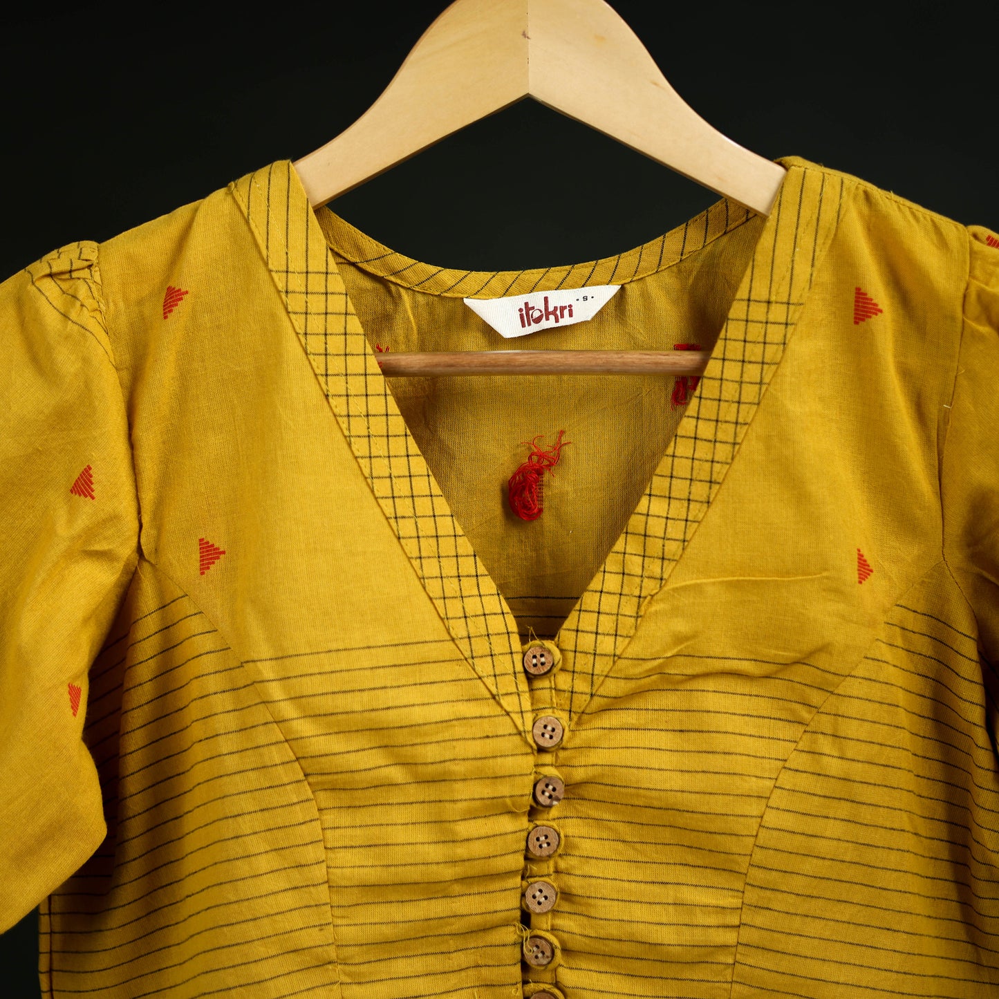 Jacquard Cotton Readymade Blouse 11