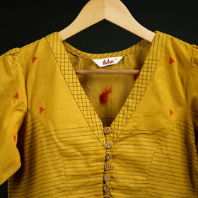Jacquard Cotton Readymade Blouse 11