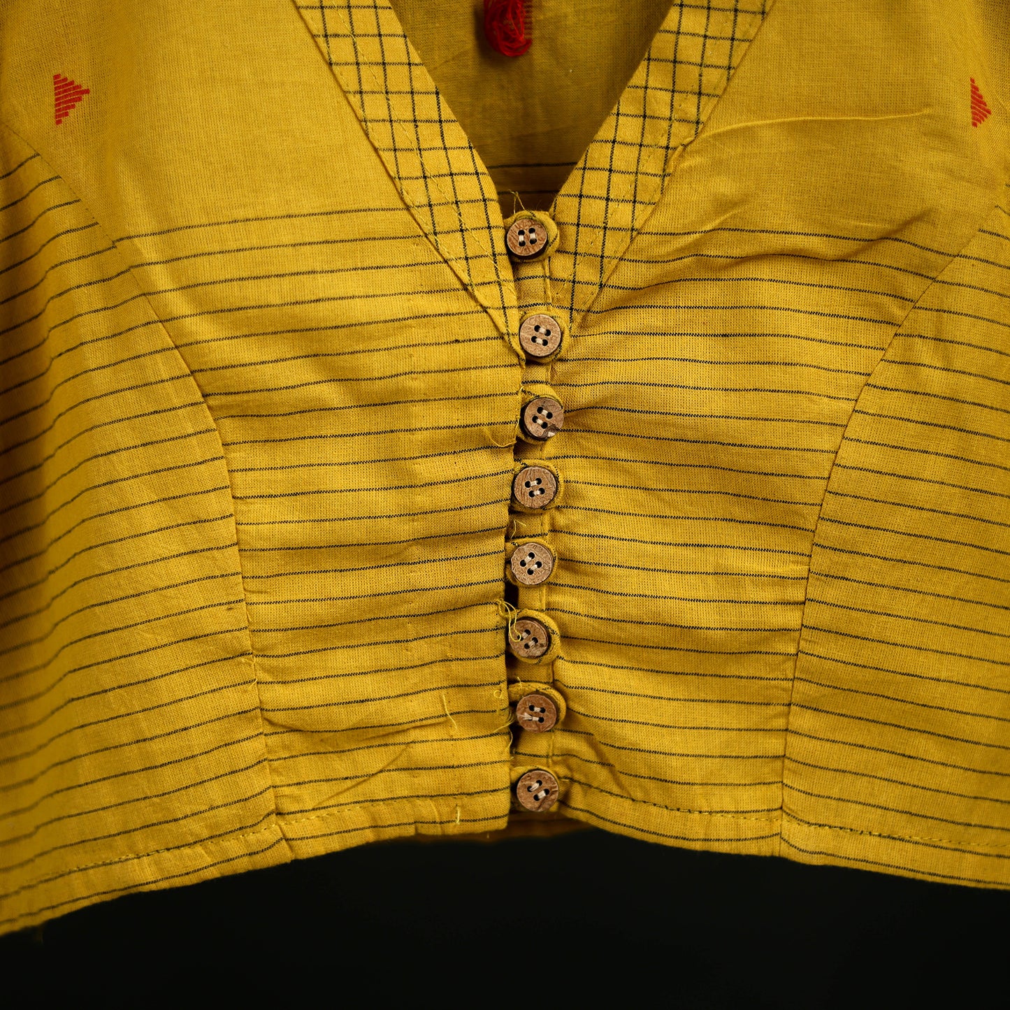Jacquard Cotton Readymade Blouse 11