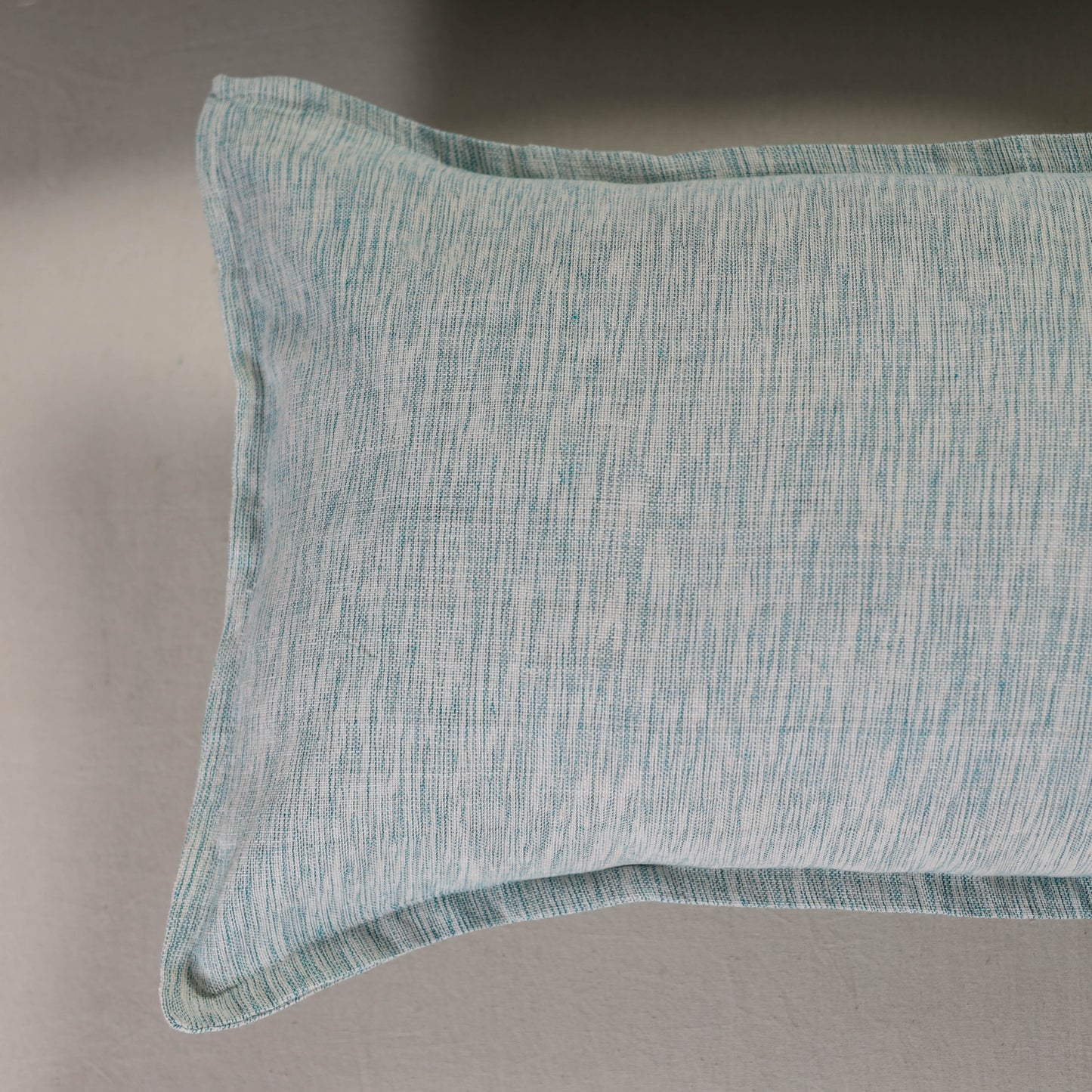 Plain Handloom Cotton Pillow Cover (Set of 2) 03