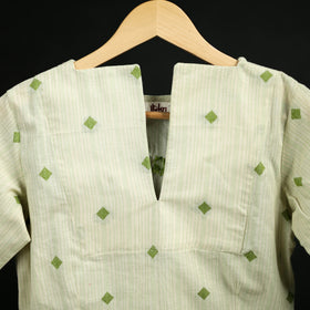 Jacquard Cotton Readymade Blouse 07