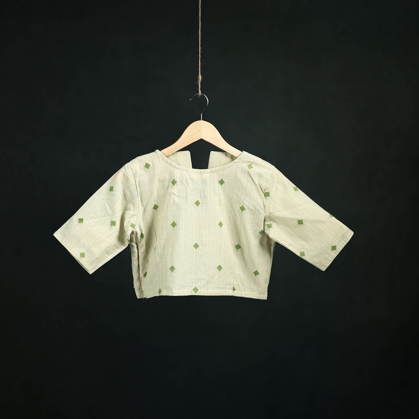 Jacquard Cotton Readymade Blouse 07