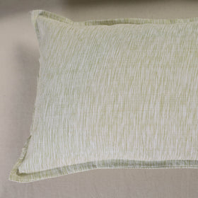 Plain Handloom Cotton Pillow Cover (Set of 2) 04