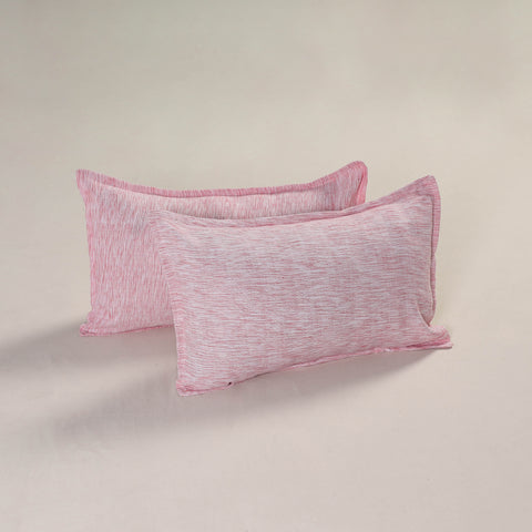 Plain Handloom Cotton Pillow Cover (Set of 2) 05