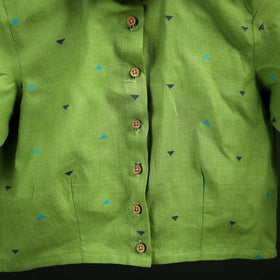 Jacquard Cotton Readymade Blouse 01