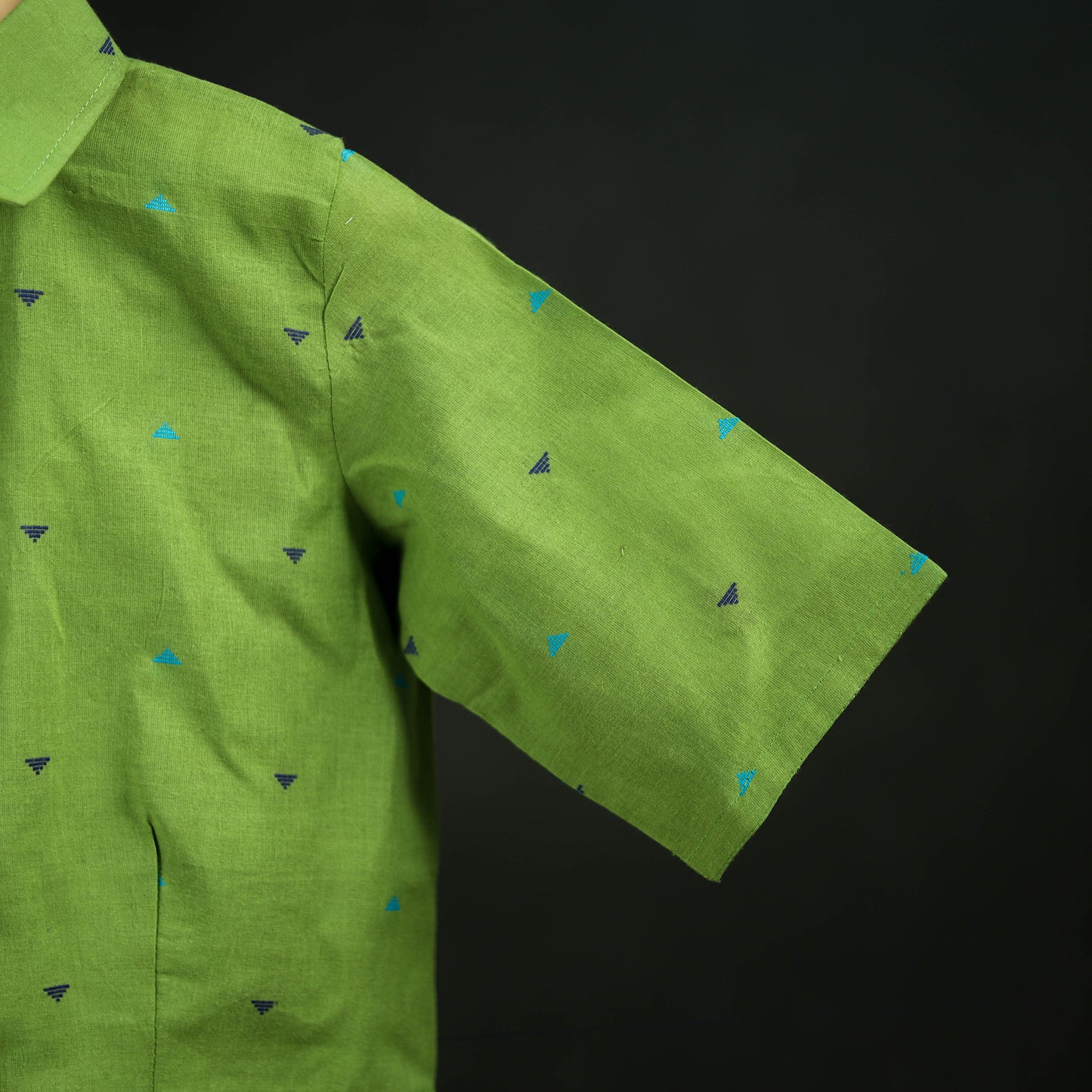 Jacquard Cotton Readymade Blouse 01