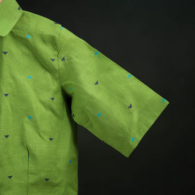 Jacquard Cotton Readymade Blouse 01