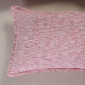 Plain Handloom Cotton Pillow Cover (Set of 2) 05