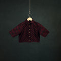 Jacquard Cotton Readymade Blouse 03
