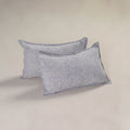Plain Handloom Cotton Pillow Cover (Set of 2) 06