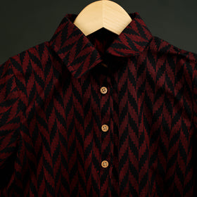 Jacquard Cotton Readymade Blouse 03