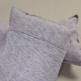 Plain Handloom Cotton Pillow Cover (Set of 2) 06