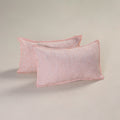 Plain Handloom Cotton Pillow Cover (Set of 2) 07