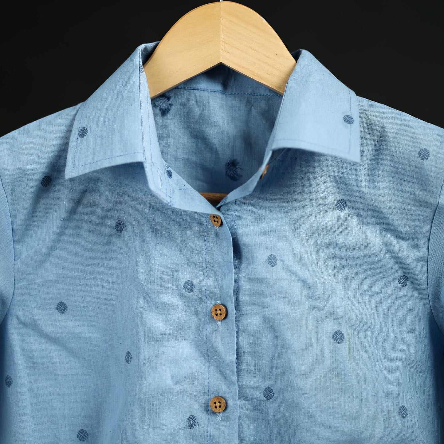 Jacquard Cotton Readymade Blouse 02