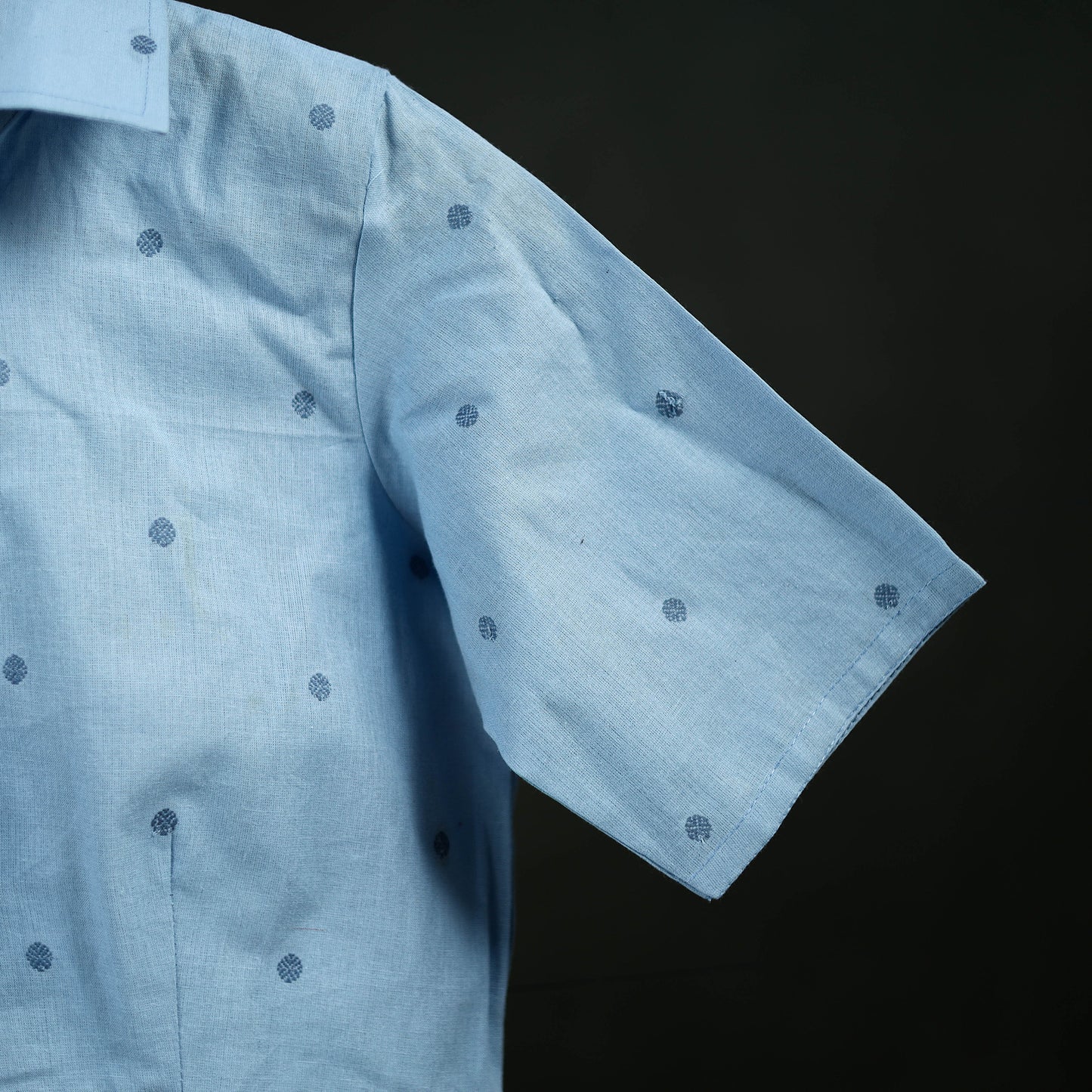 Jacquard Cotton Readymade Blouse 02
