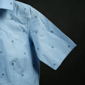 Jacquard Cotton Readymade Blouse 02