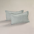 Plain Handloom Cotton Pillow Cover (Set of 2) 08
