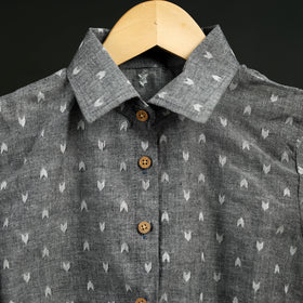 Jacquard Cotton Readymade Blouse 05
