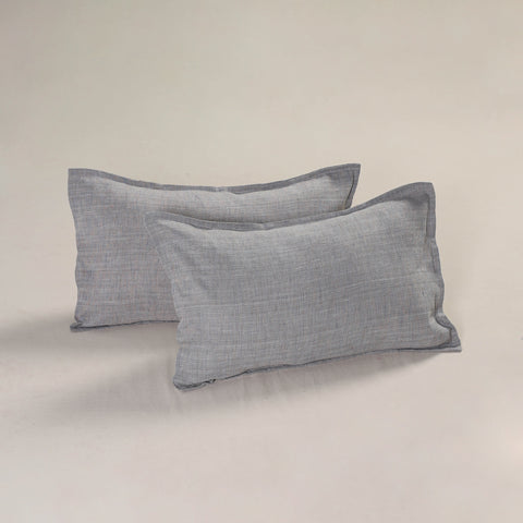 Plain Handloom Cotton Pillow Cover (Set of 2) 10