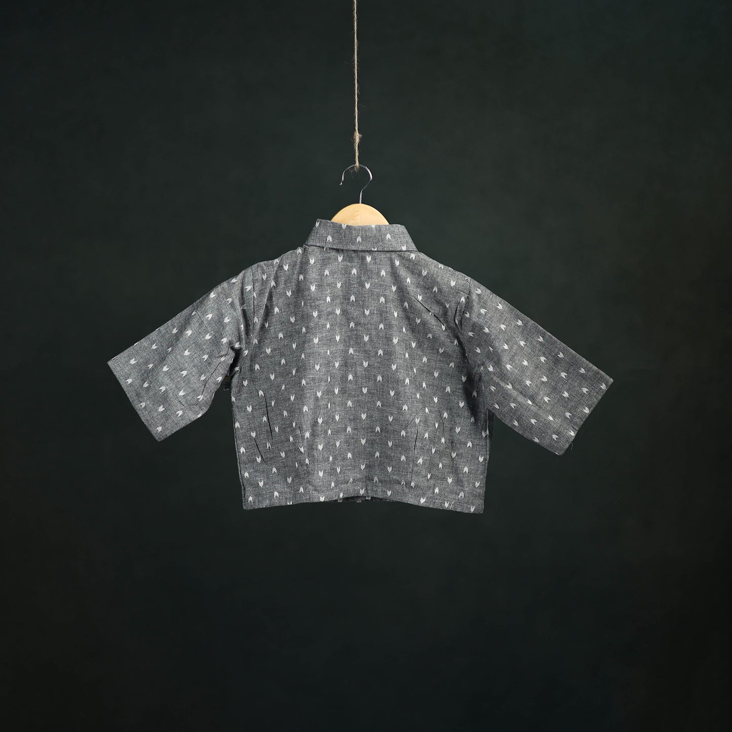 Jacquard Cotton Readymade Blouse 05