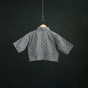 Jacquard Cotton Readymade Blouse 05