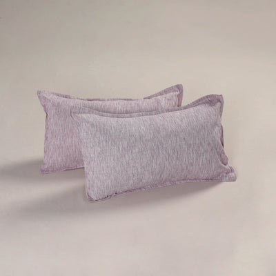 Plain Handloom Cotton Pillow Cover (Set of 2) 11