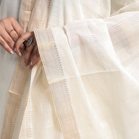 Mangalagiri Kurta with Palazzo & Dupatta Set