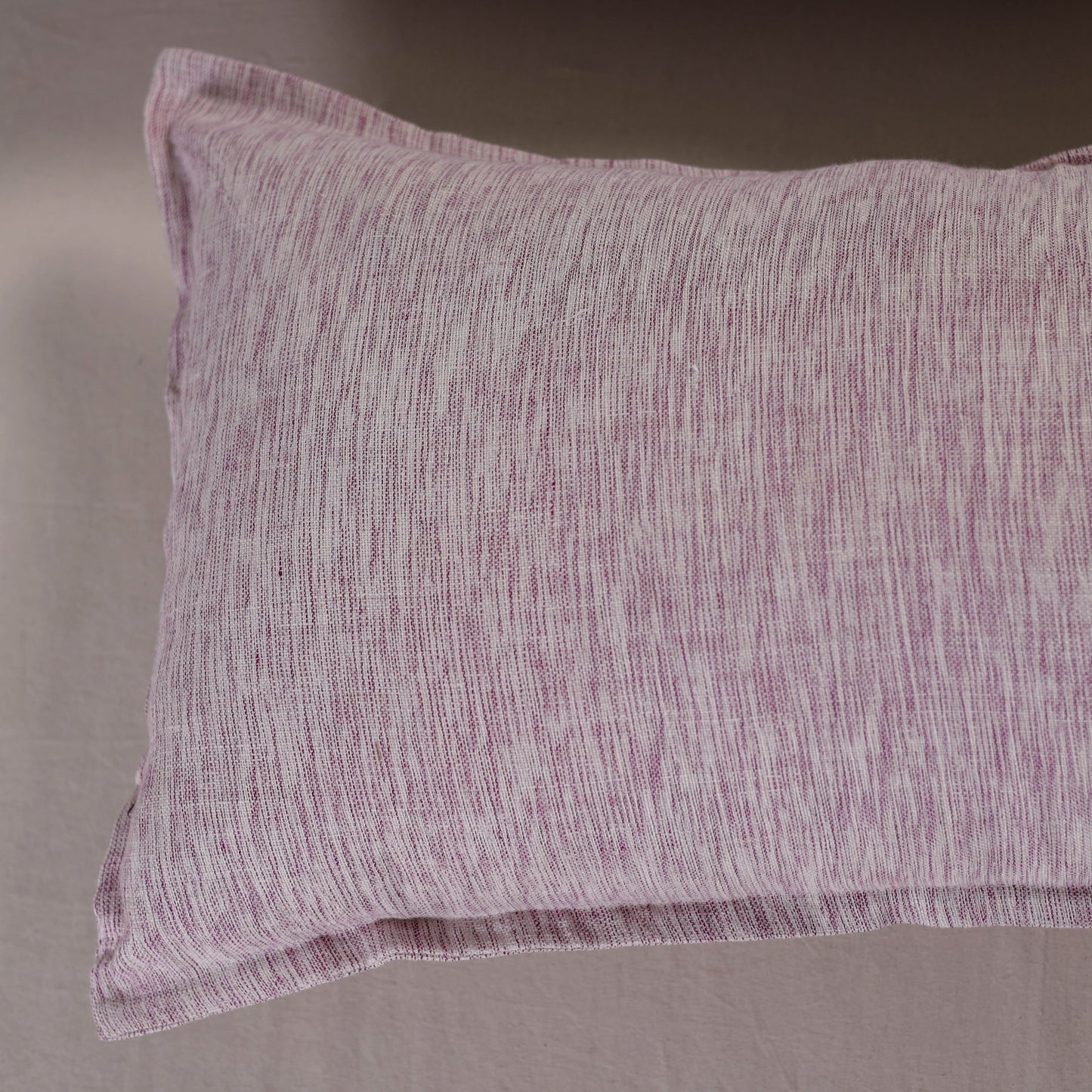 Plain Handloom Cotton Pillow Cover (Set of 2) 11