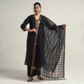 Mangalagiri Kurta with Palazzo & Dupatta Set