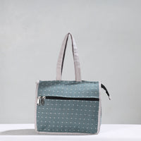 jacquard hand bag