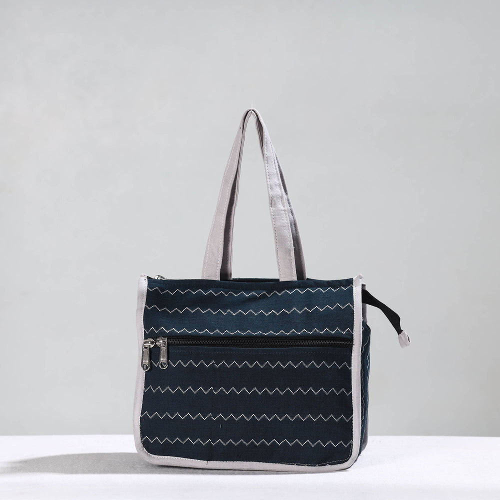 jacquard hand bag