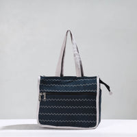 jacquard hand bag