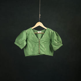 Jacquard Cotton Readymade Blouse 15