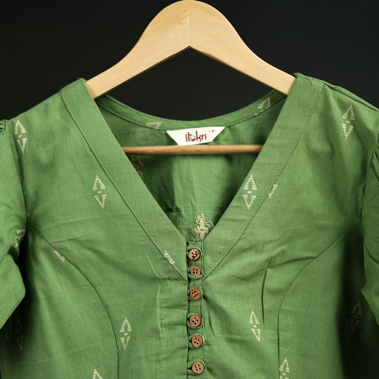 Jacquard Cotton Readymade Blouse 15