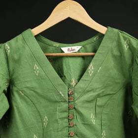 Jacquard Cotton Readymade Blouse 15
