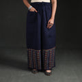 Bengal Kantha Hand Embroidered Cotton Palazzo 02