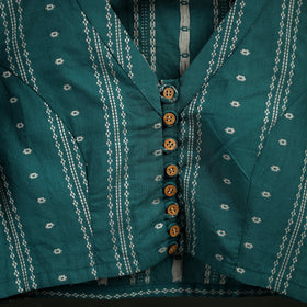Jacquard Cotton Readymade Blouse 13