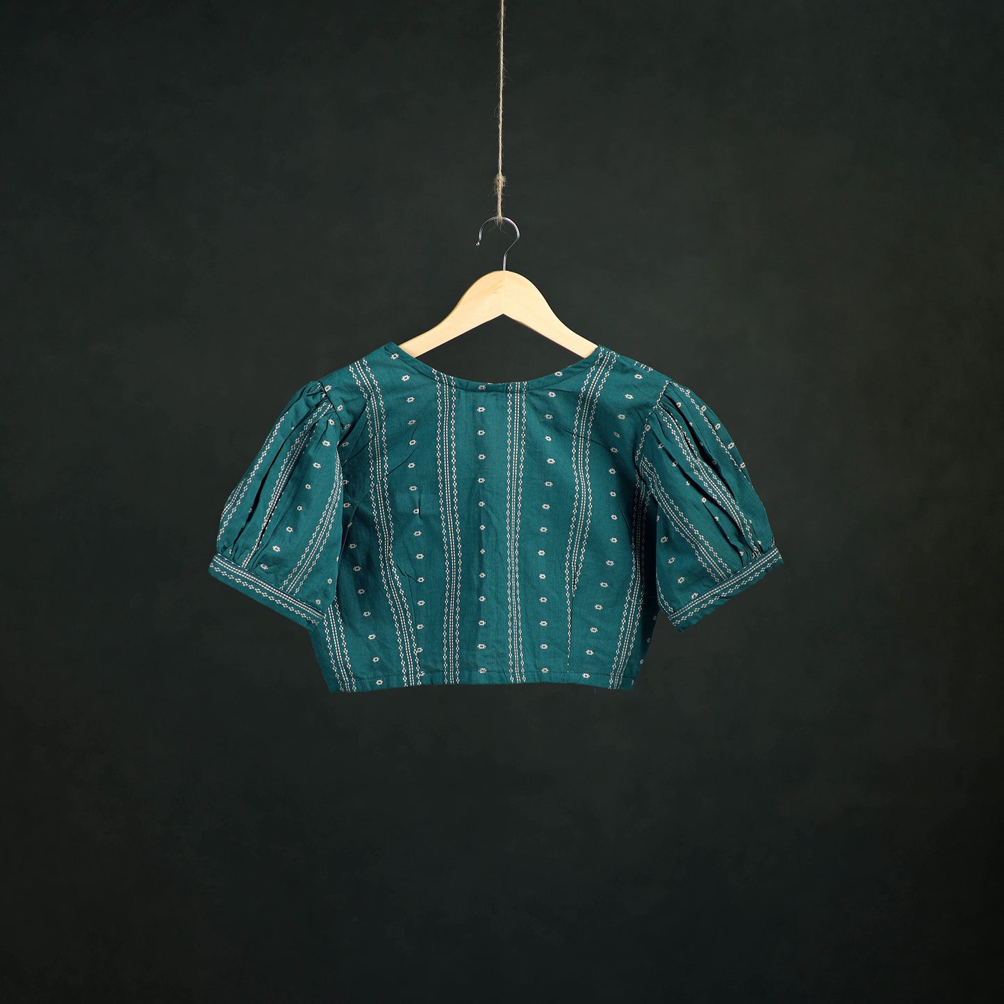 Jacquard Cotton Readymade Blouse 13