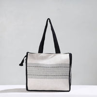 jacquard hand bag